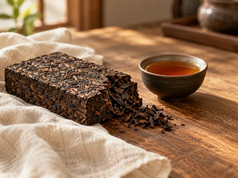 Da Hong Pao prażony węglem — brykiet 100 g