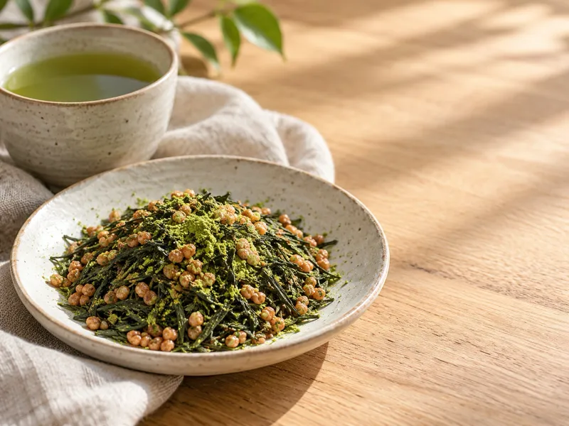 Genmaicha z matchą (organiczna)
