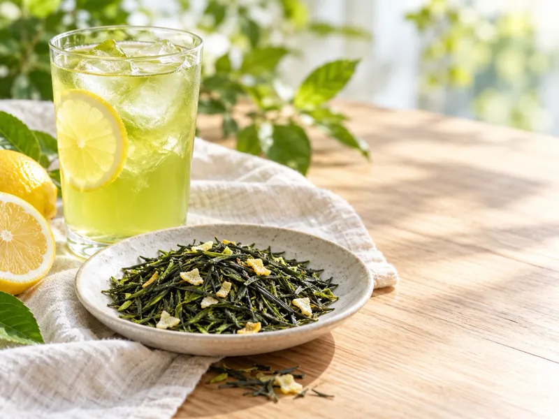 Sencha z cytryną (organiczna)